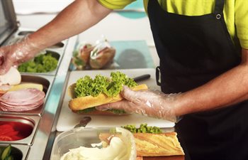 Food Hygiene in Cafe Kitchen