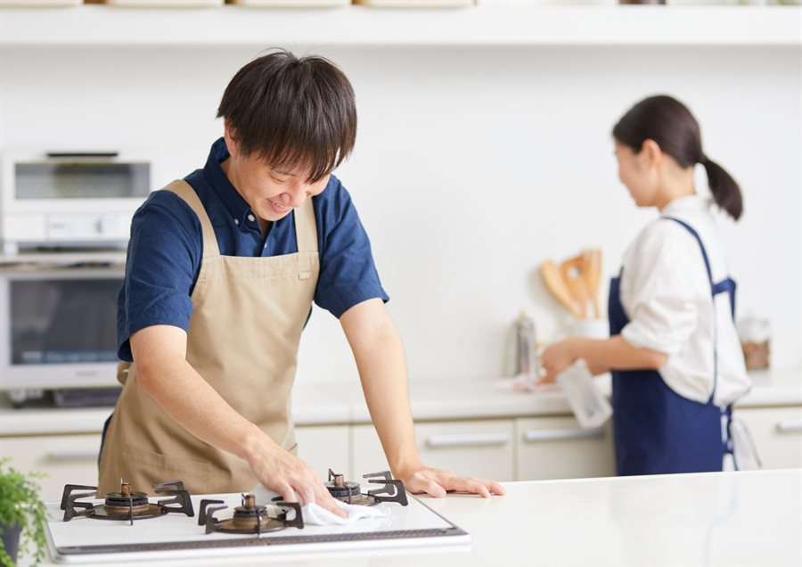 Cleaning after cooking