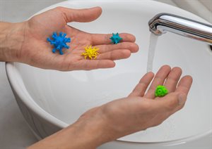 Germs on hands