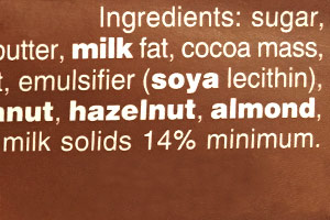 Allergen-Information-Label