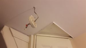 Faulty smoke detector